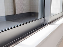 ビル用窓サッシ施工のイメージ